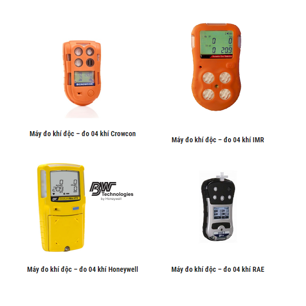 Máy đo khí độc - đo 04 khí