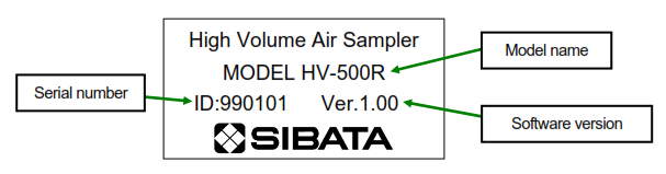 Thiết bị lấy mẫu bụi thể tích lớn SIBATA HV-500R